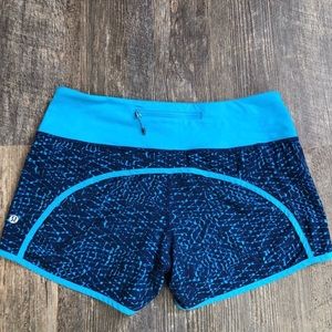 Lululemon athletic running shorts, size 6.